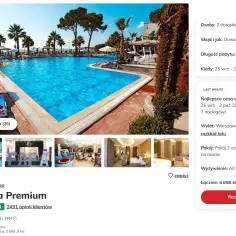 Albania, Durres: Hotel Fafa Premium z basenem i palmami. Idealne miejsce na wakacje all inclusive.